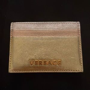 Versace cardholder gold